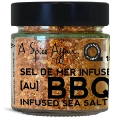BBQ INFUSED SEA SALT 180 G (6.3 oz)