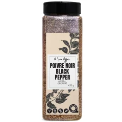 BLACK PEPPER GROUND 425 G (15 oz)