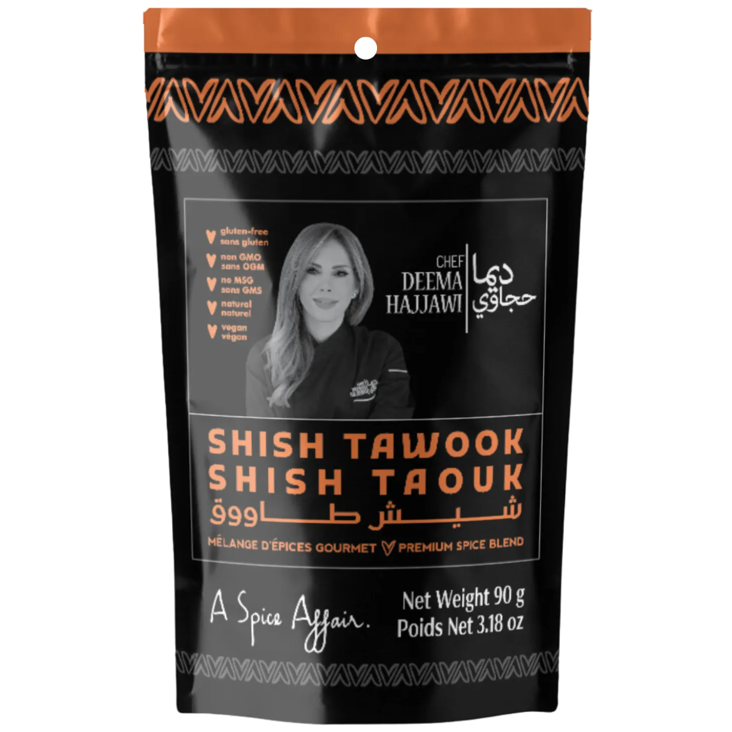 CHEF DEEMA'S SHISH TAWOOK SPICES 90 G (3.18 oz)
