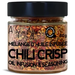 CHILI CRISP OIL INFUSION & SEASONING 60G (2.1 oz)