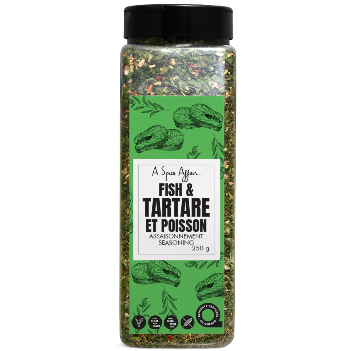FISH & TARTARE SEASONING 250 G (8.8 oz)