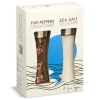 FIVE PEPPERS & SEA SALT GRINDER SET