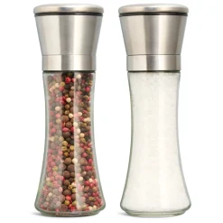 FIVE PEPPERS & SEA SALT GRINDER SET