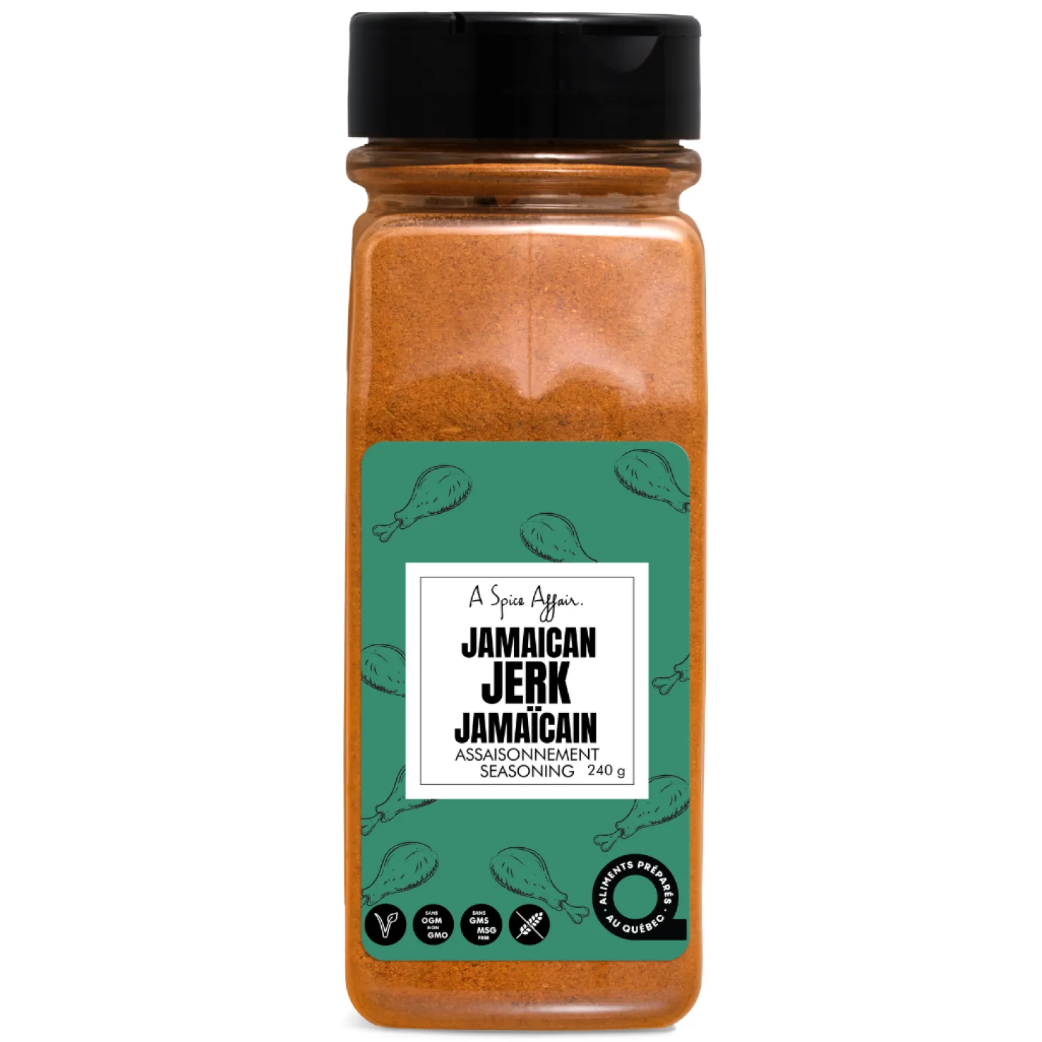 JAMAICAN JERK SEASONING 240 G (8.5 oz)
