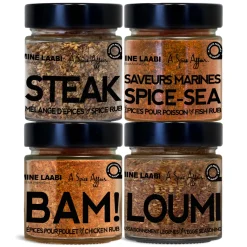 LE CHEF 4-PACK BY AMINE LAABI SPICE SET