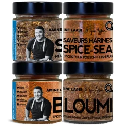 LE CHEF 4-PACK BY AMINE LAABI SPICE SET