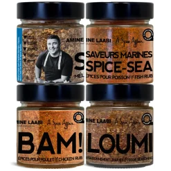 LE CHEF 4-PACK BY AMINE LAABI SPICE SET