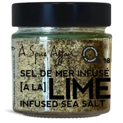 LIME INFUSED SEA SALT 180 G (4.2 oz)