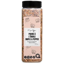 MAPLE & PEPPER SEASONING 550 G (19.4 oz)