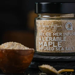 MAPLE INFUSED SEA SALT 180 G (6.3 oz)