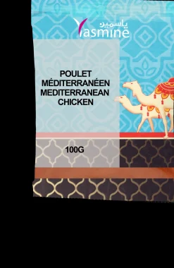 MEDITERRANEAN CHICKEN SEASONING YASMINE BAG 100 G (3.5 oz)