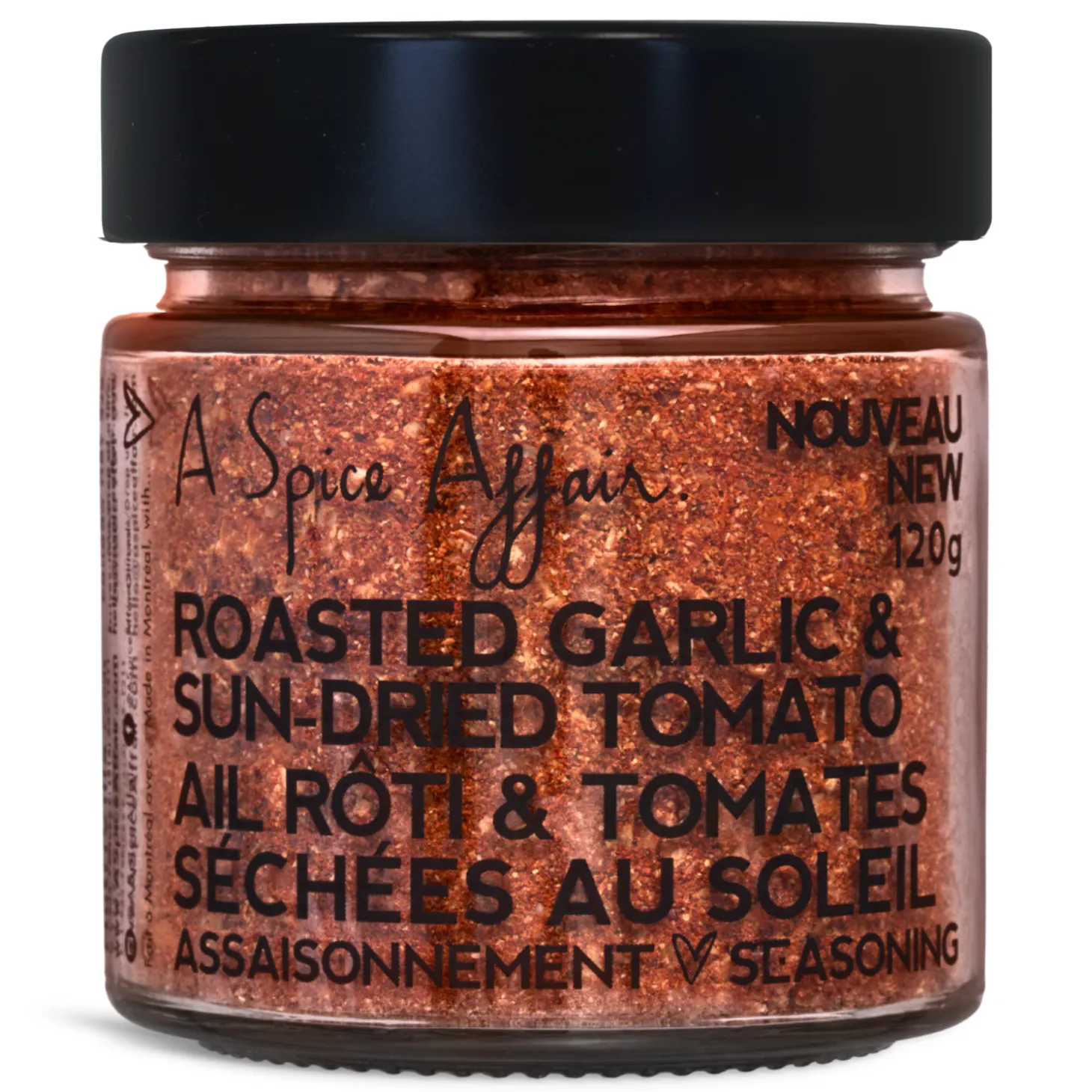 ROASTED GARLIC & SUN-DRIED TOMATO SEASONING 120 G (4.2 oz)