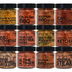 THE HOLY GRILL 12-PACK BBQ SPICE SET
