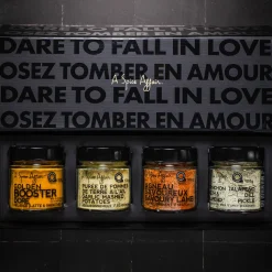 THE SAVOURY QUEST 4-PACK SPICE SET LIMITED EDITION - SLEEK BLACK BOX INCLUDED