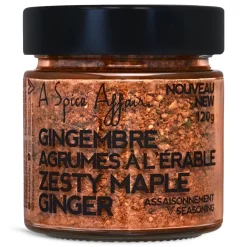 ZESTY MAPLE GINGER SEASONING 120 G (4.2 oz)